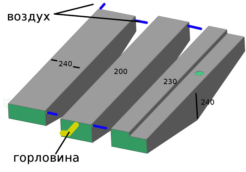 Топливный бак Quintrex 455, 140 л под слани